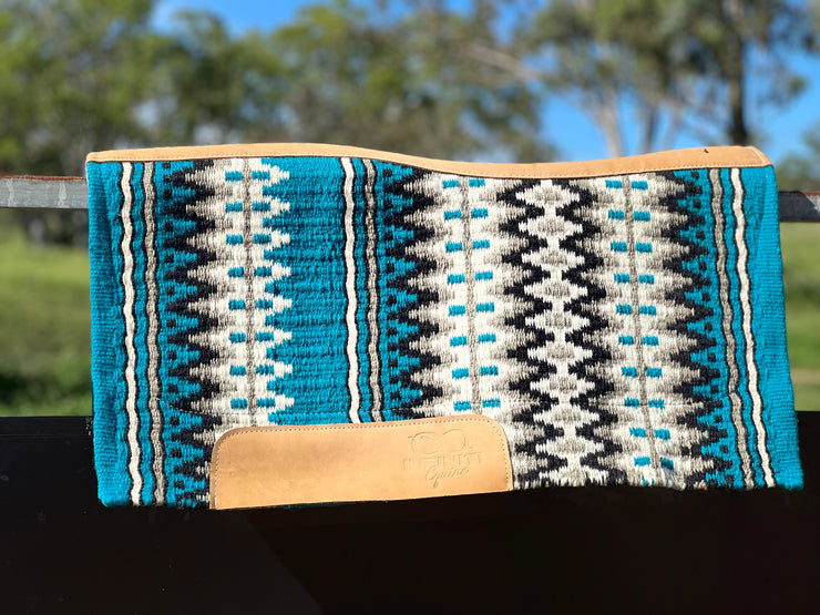 Flexi Fit Wool Pad (zig zag sky blue)