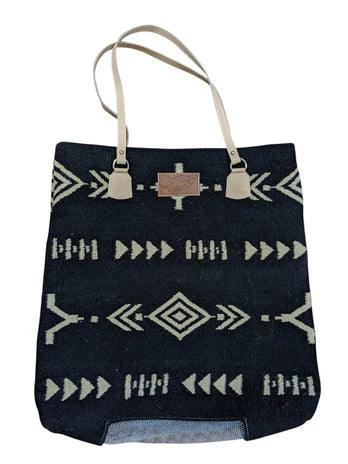 Cuttinup Cowgirl Tote mesh bottom