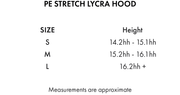 PE Stretch Lycra Hood