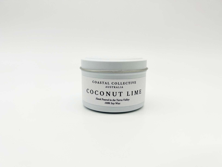 Coconut Lime Tin Candle